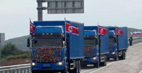 Russia, North Korea open their first car bridge in ceremony: state media