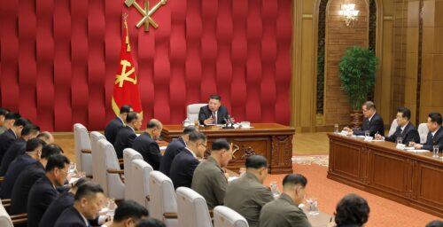 Kim Jong Un leads politburo meeting on economy without disclosing details