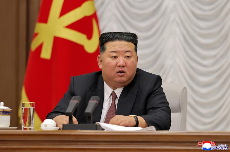 N. Korea's Kim presides over party meeting, with no mention of Trump's overture